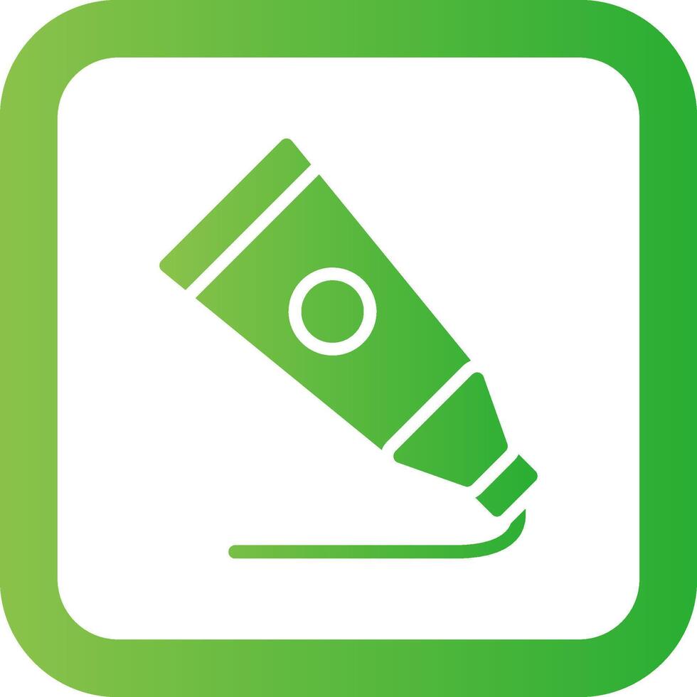 Oil Paint Creative Icon Design vector