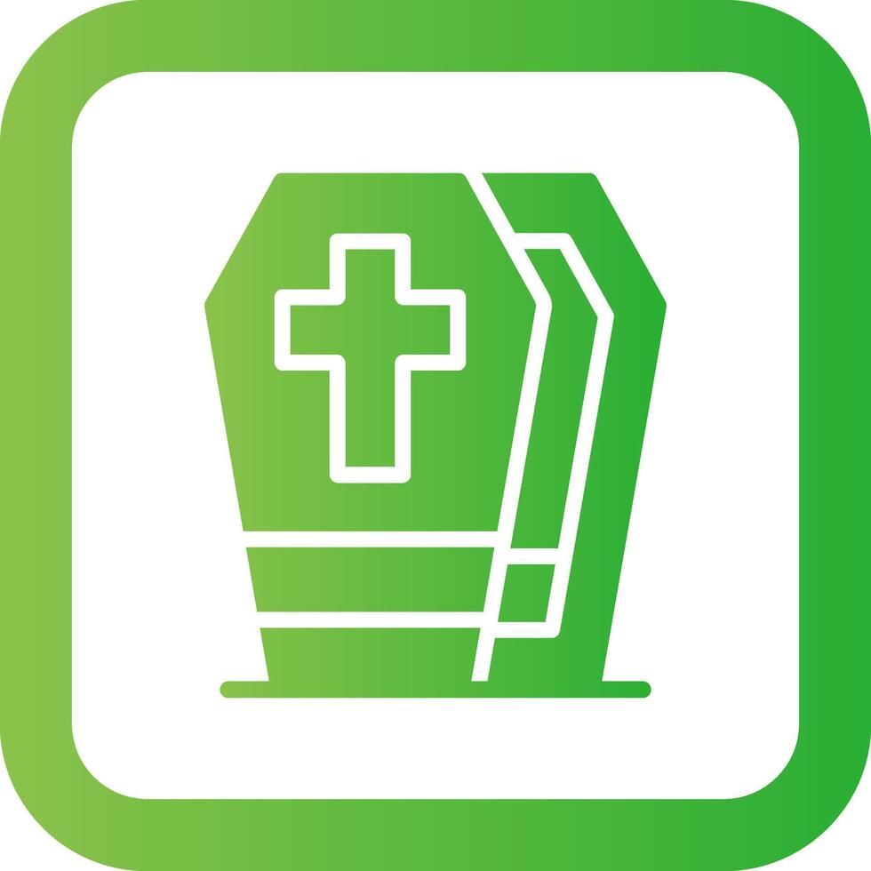 Coffin Creative Icon Design vector