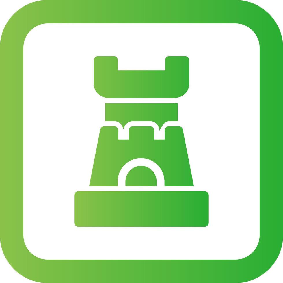 Castle Creative Icon Design vector