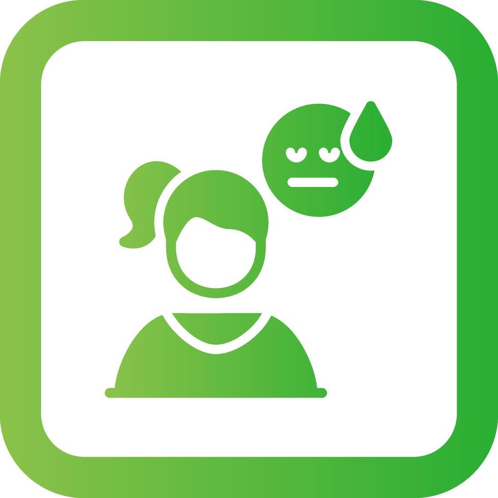 Bored Creative Icon Design vector