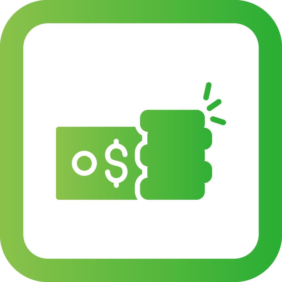 Money Creative Icon Design vector