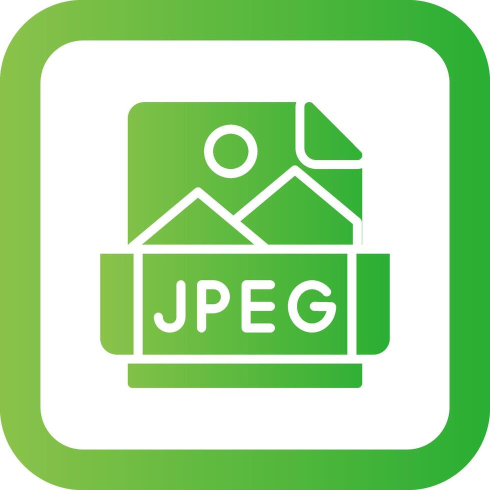 Jpeg Creative Icon Design vector