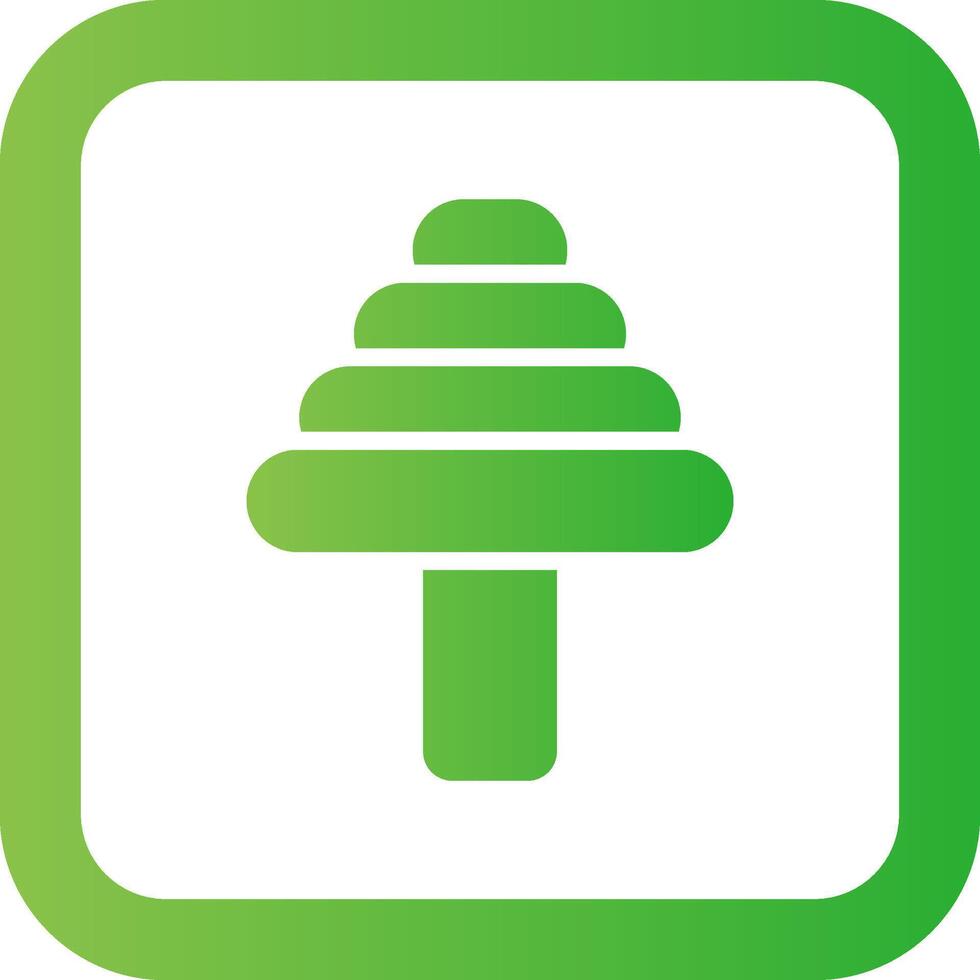 Edge Step Drill Creative Icon Design vector
