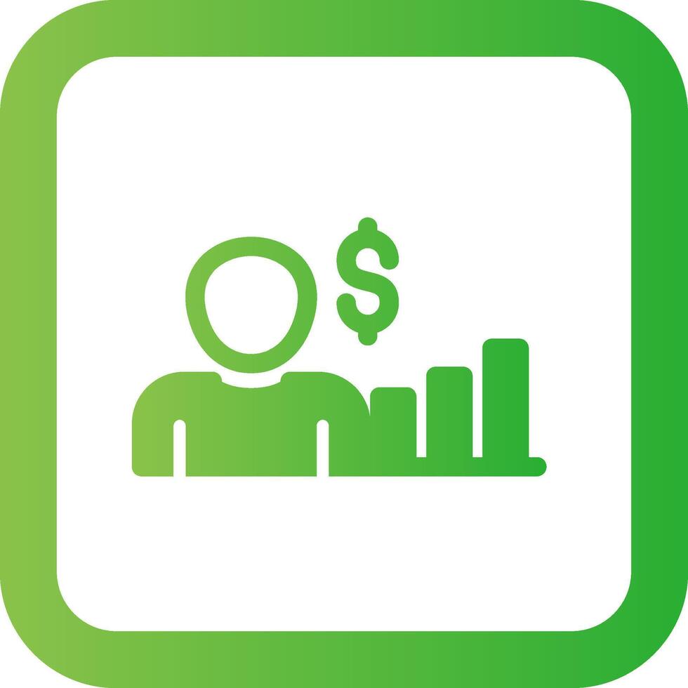 Broker Creative Icon Design vector