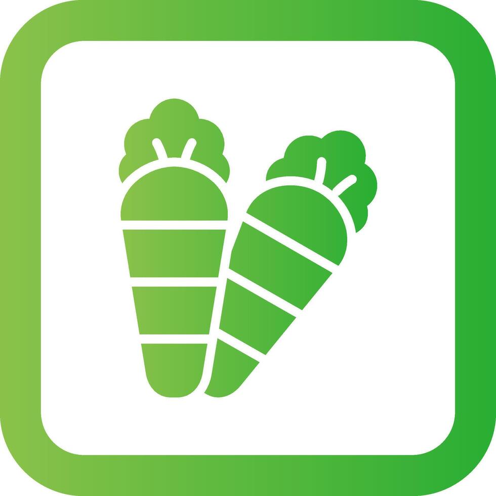 Carrots Creative Icon Design vector