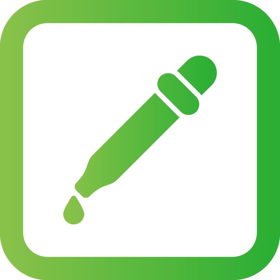 Pipette Creative Icon Design vector