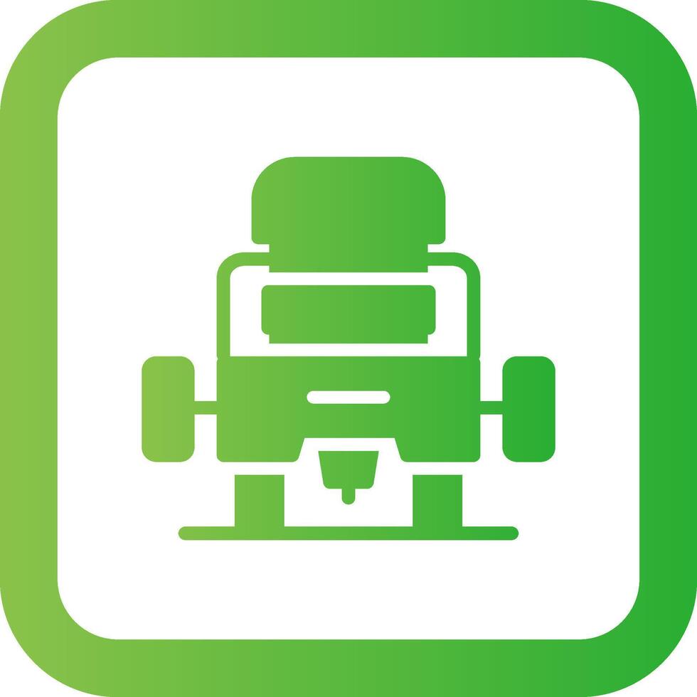 Router Machine Creative Icon Design vector
