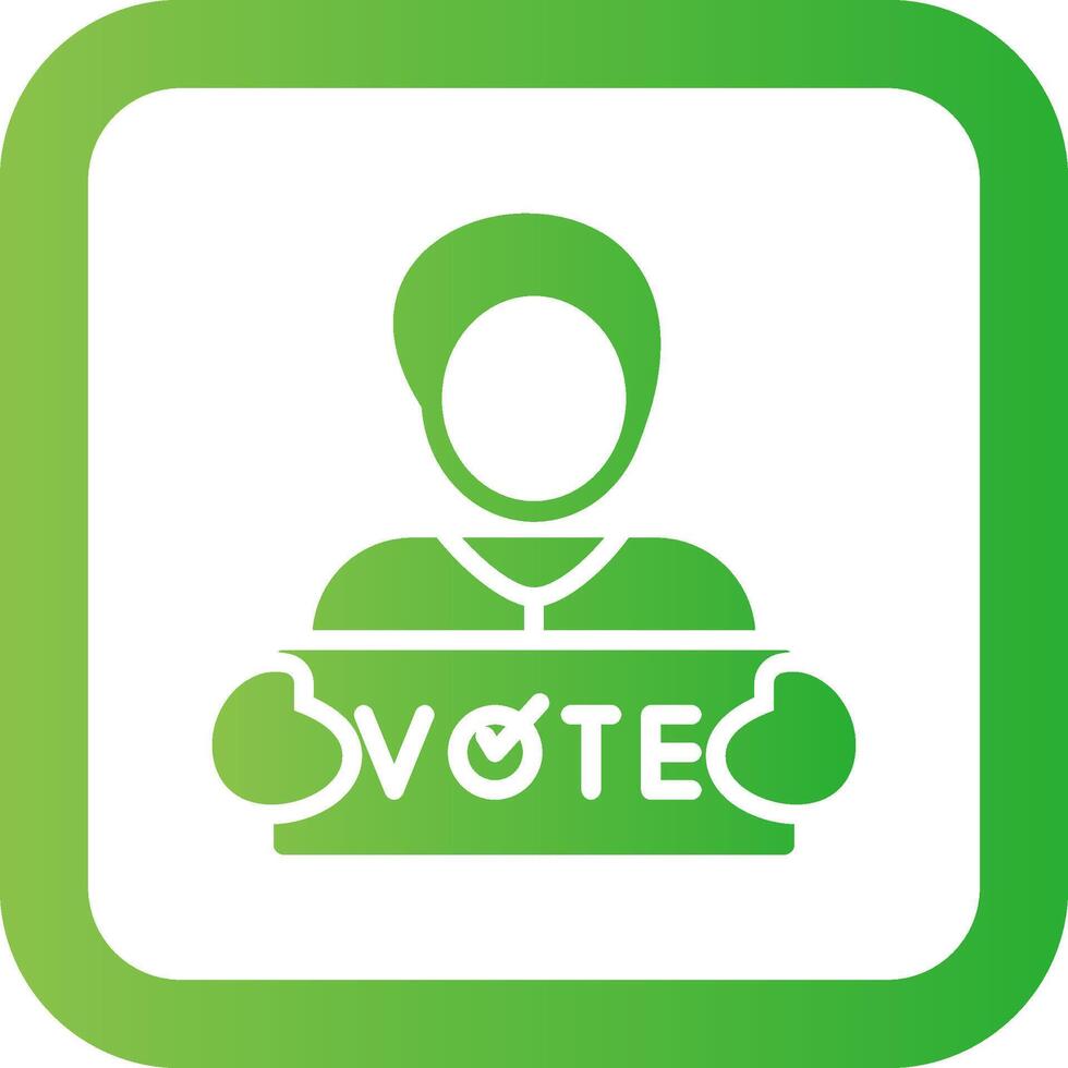 Supporter Creative Icon Design vector