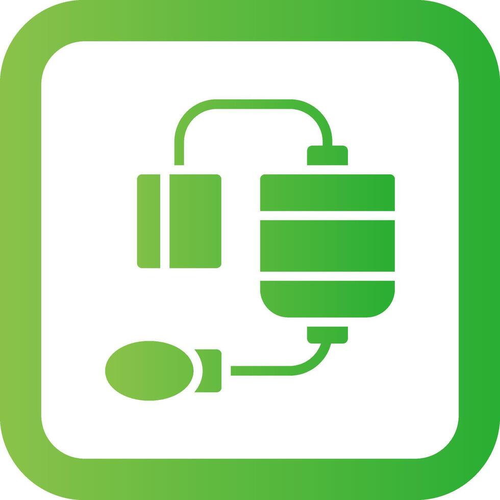 Sphygmomanometer Creative Icon Design vector