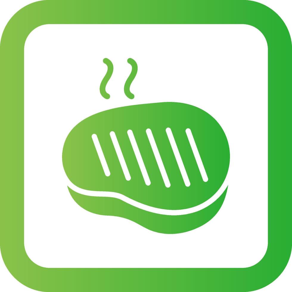 Steak Creative Icon Design vector