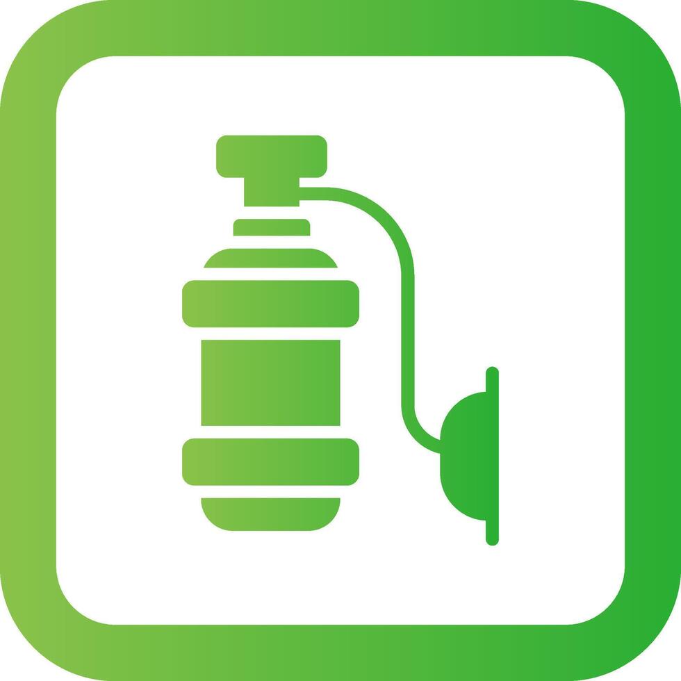 Oxygen Tank Creative Icon Design vector