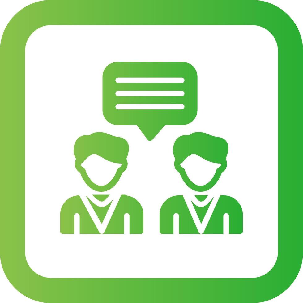 Dialogue Creative Icon Design vector
