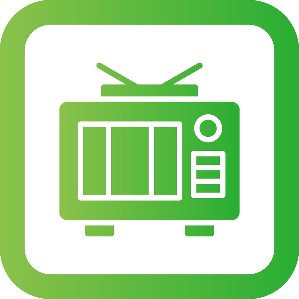 Tv Creative Icon Design vector
