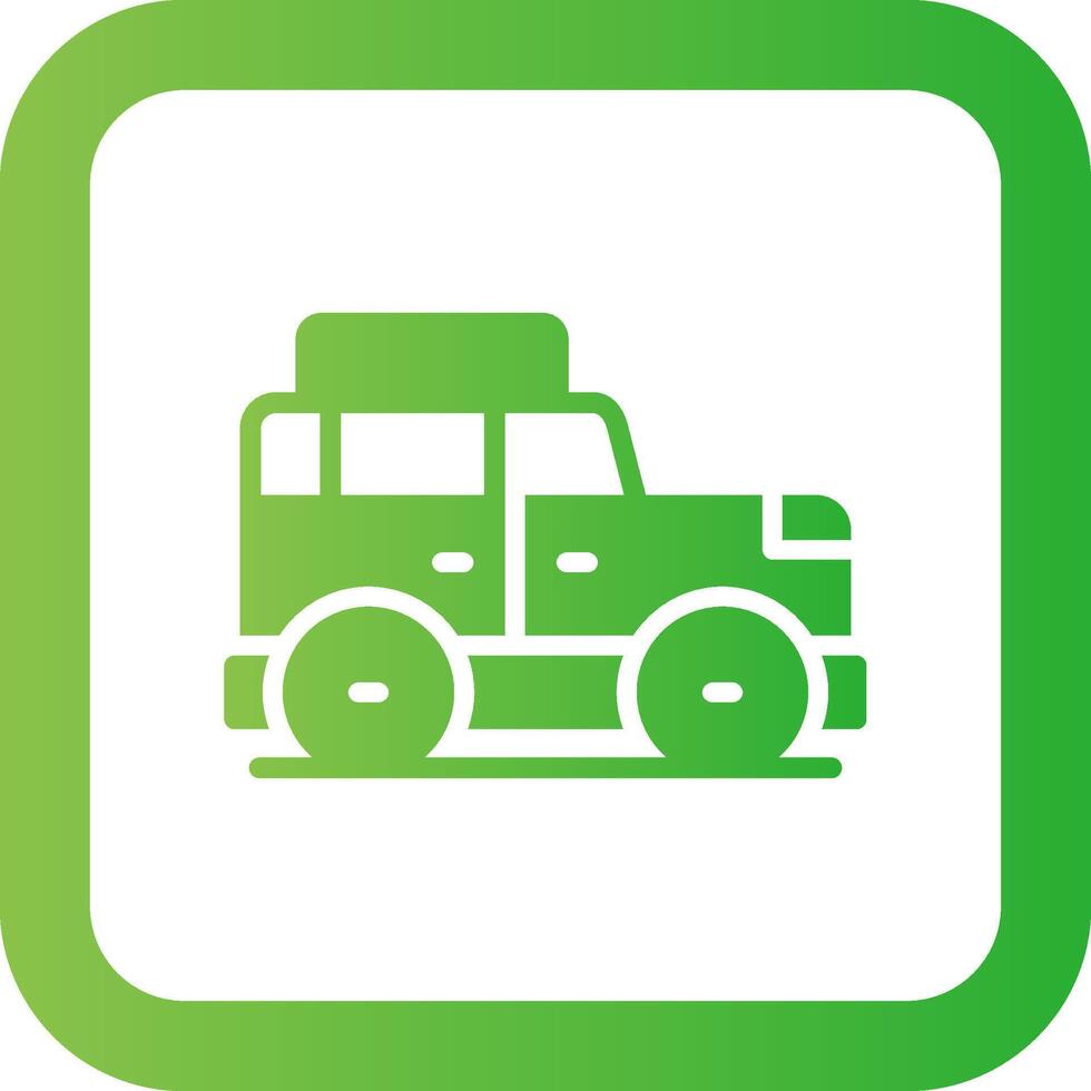Suv Creative Icon Design vector