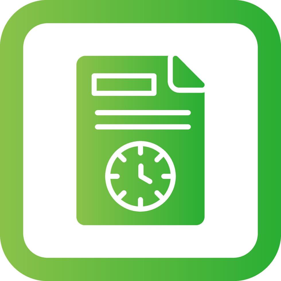 Schedule Creative Icon Design vector