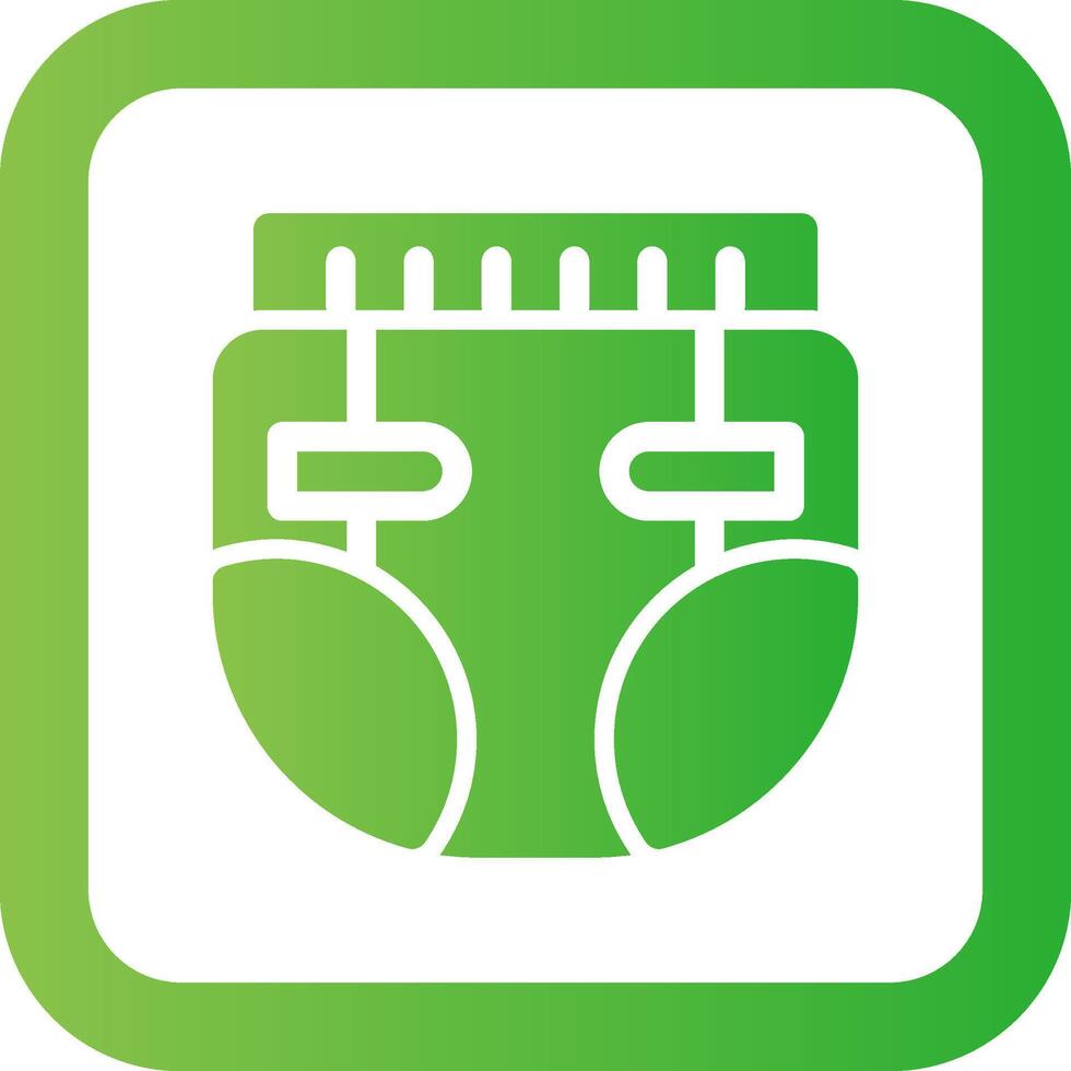 Diaper Creative Icon Design vector