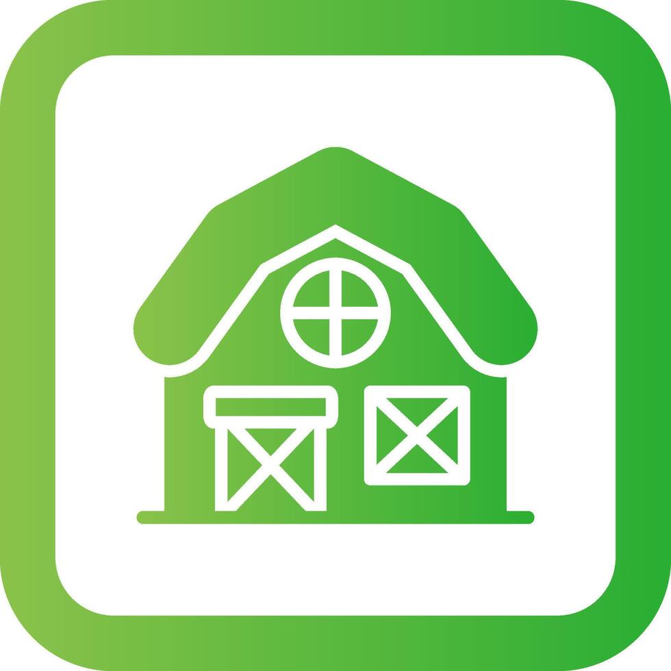 Barn Creative Icon Design vector