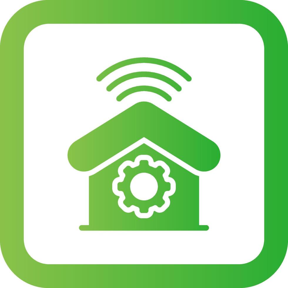 Home Automation Creative Icon Design vector