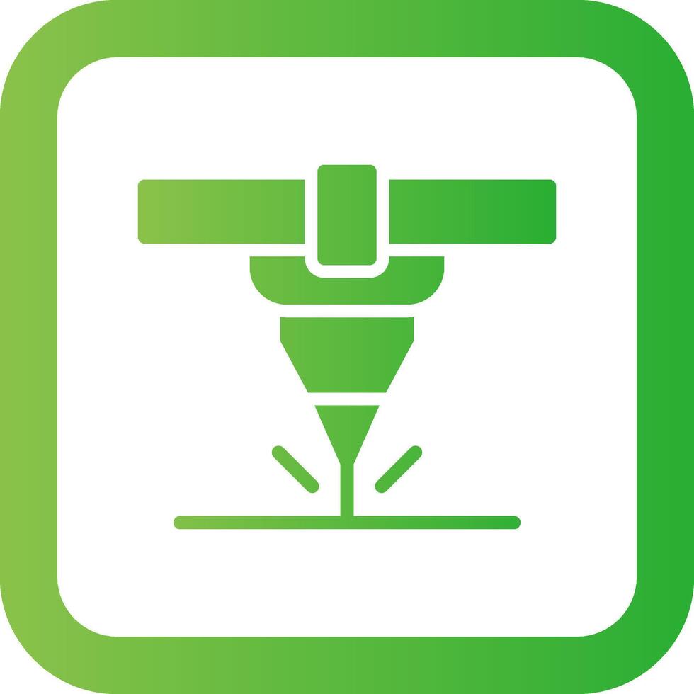 Laser Creative Icon Design vector