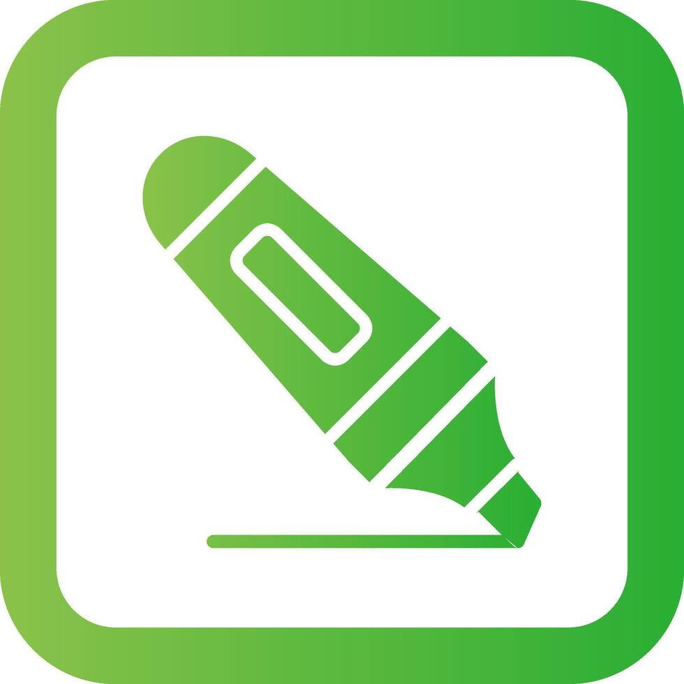 Marker Creative Icon Design vector
