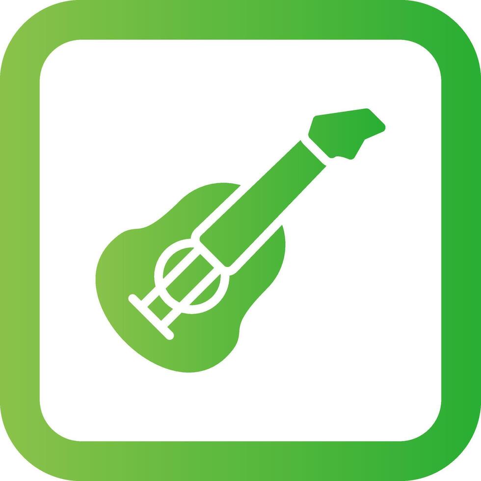 diseño de icono creativo de guitarra vector