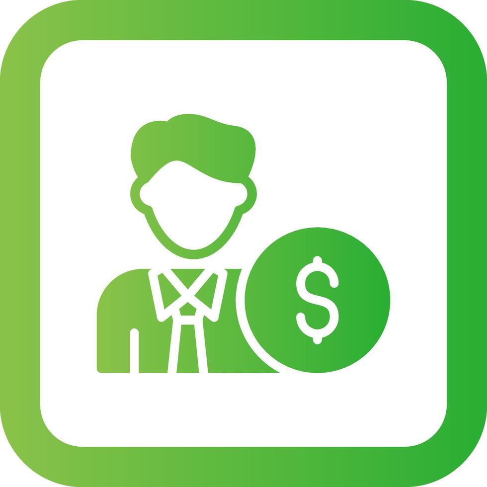 Backer Creative Icon Design vector