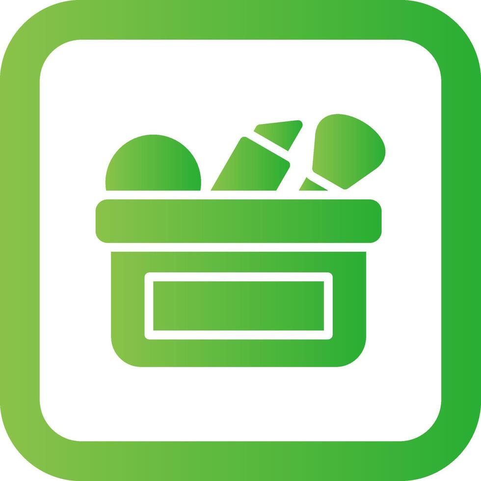 Make Up Bag Creative Icon Design vector