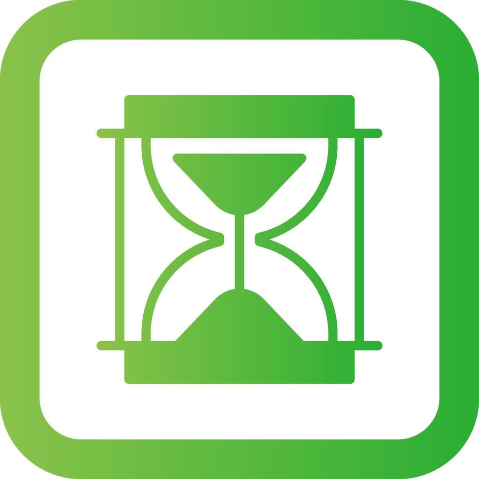 Hourglass Creative Icon Design vector