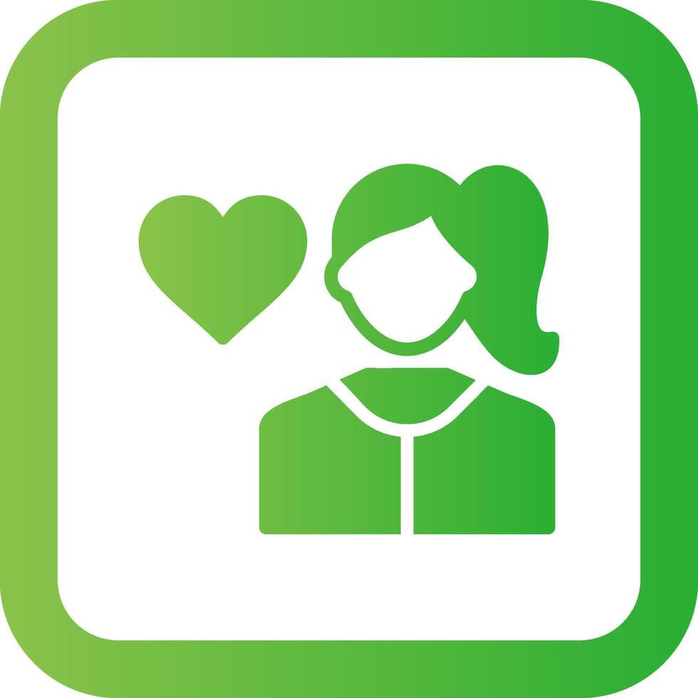 Woman Creative Icon Design vector