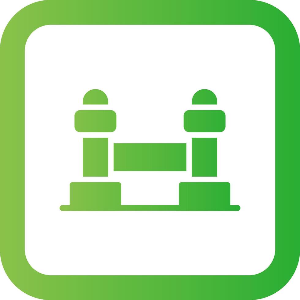 Stanchion Creative Icon Design vector