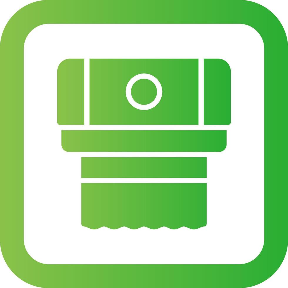 Paper Towel Creative Icon Design vector