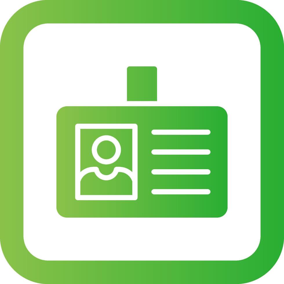 ID Card Creative Icon Design vector