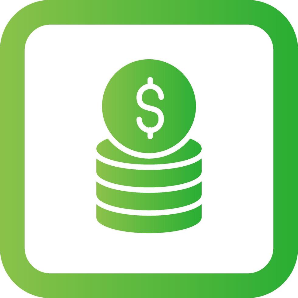 Coins Creative Icon Design vector