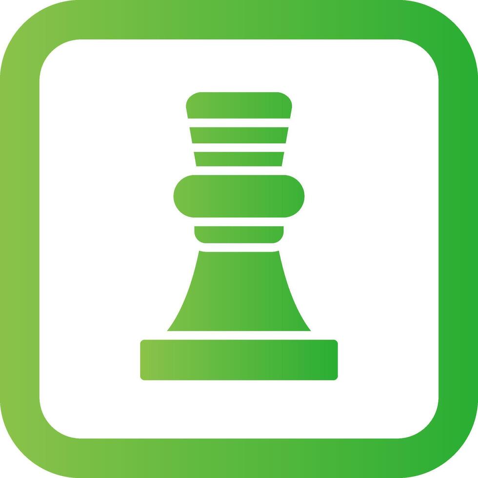 Chess Game Creative Icon Design vector