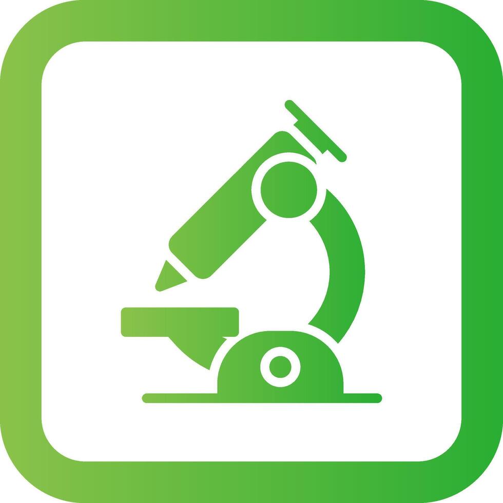 Microscope Creative Icon Design vector