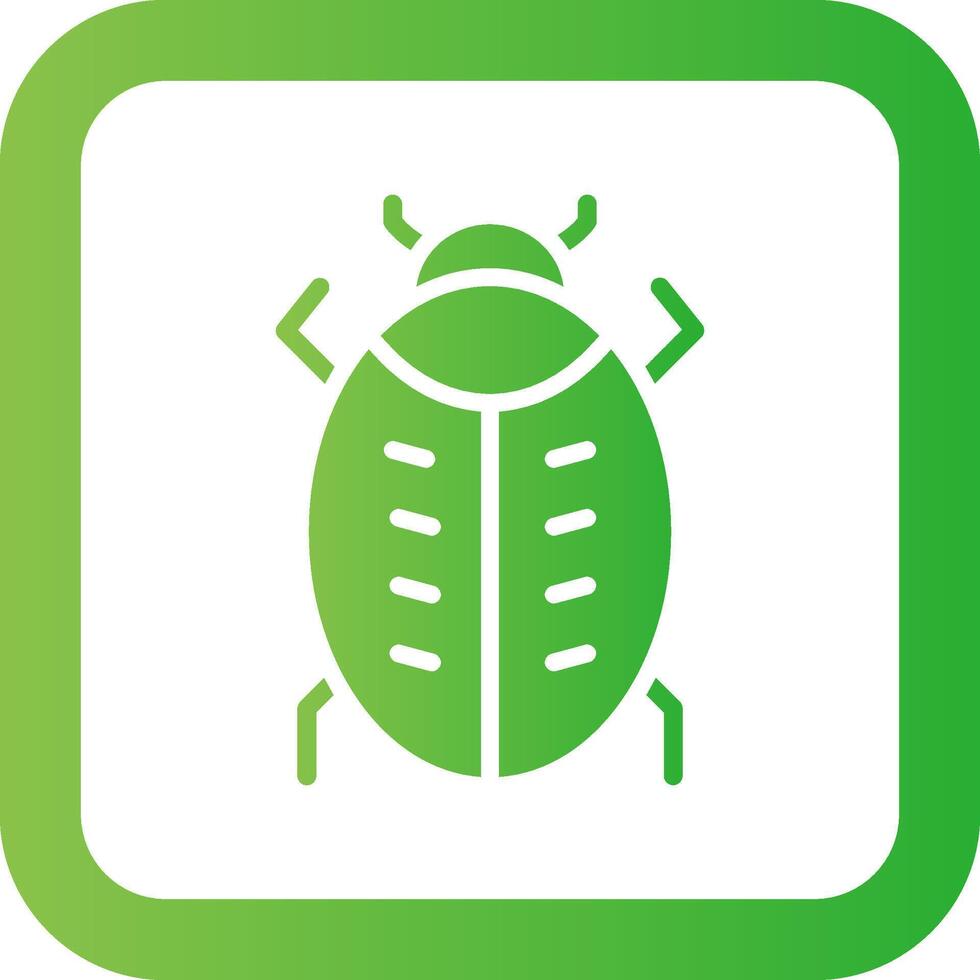 Bug Creative Icon Design vector