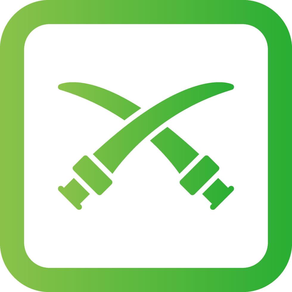 Swords Creative Icon Design vector