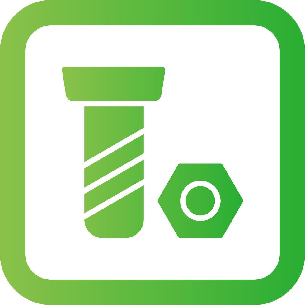 Screw Creative Icon Design vector