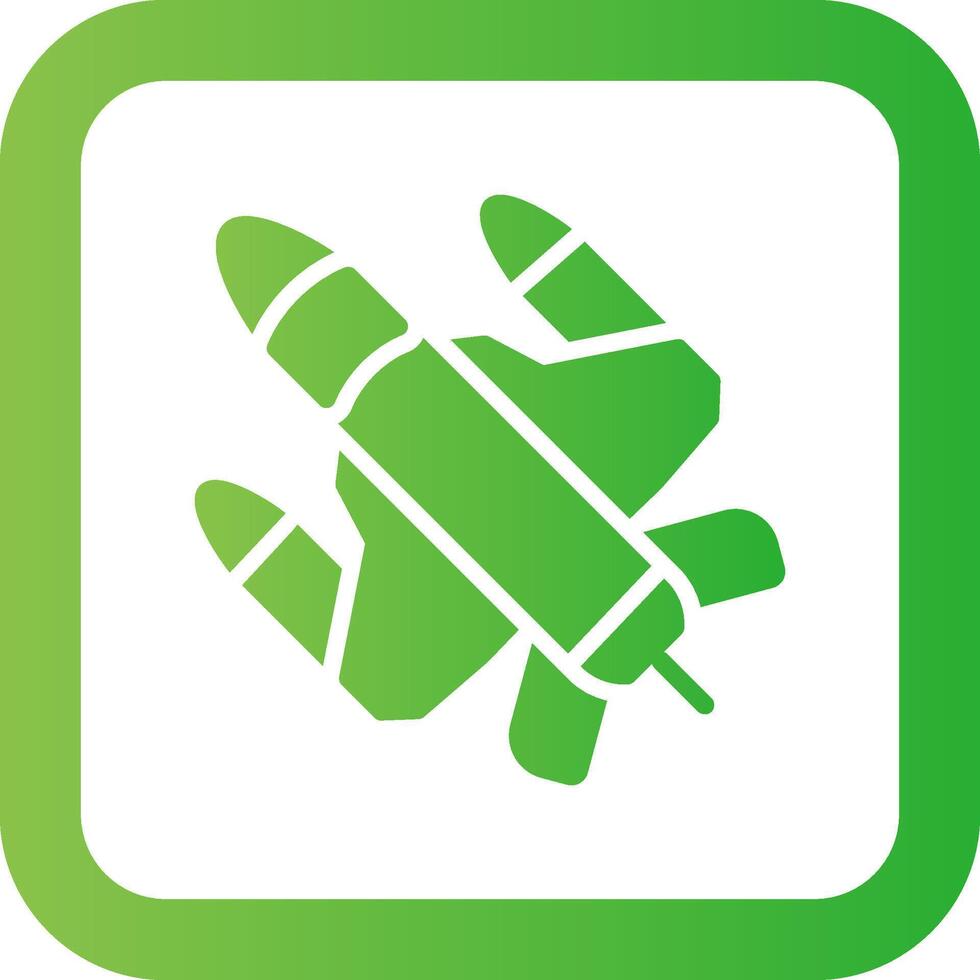 Plane Creative Icon Design vector