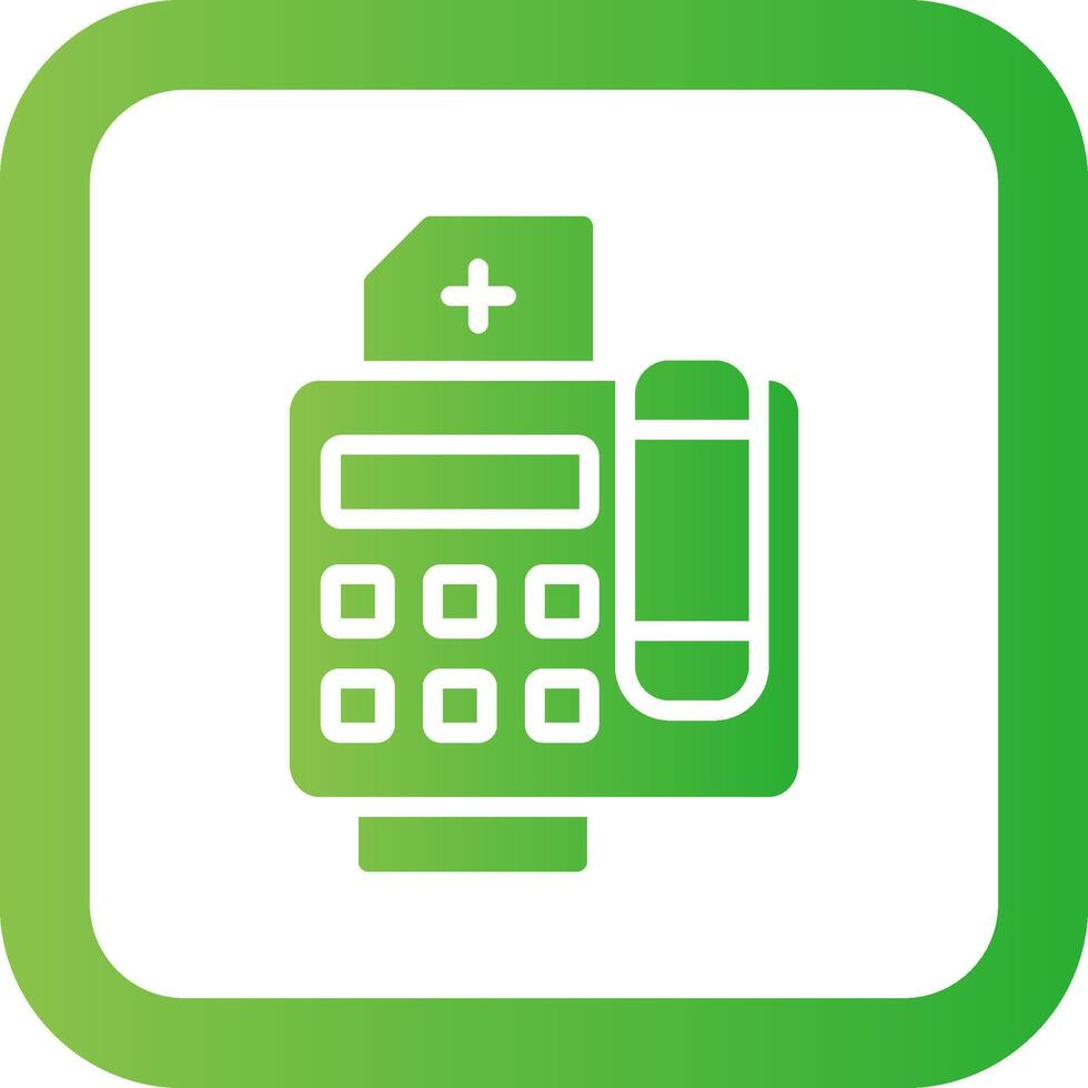 Fax Machine Creative Icon Design vector