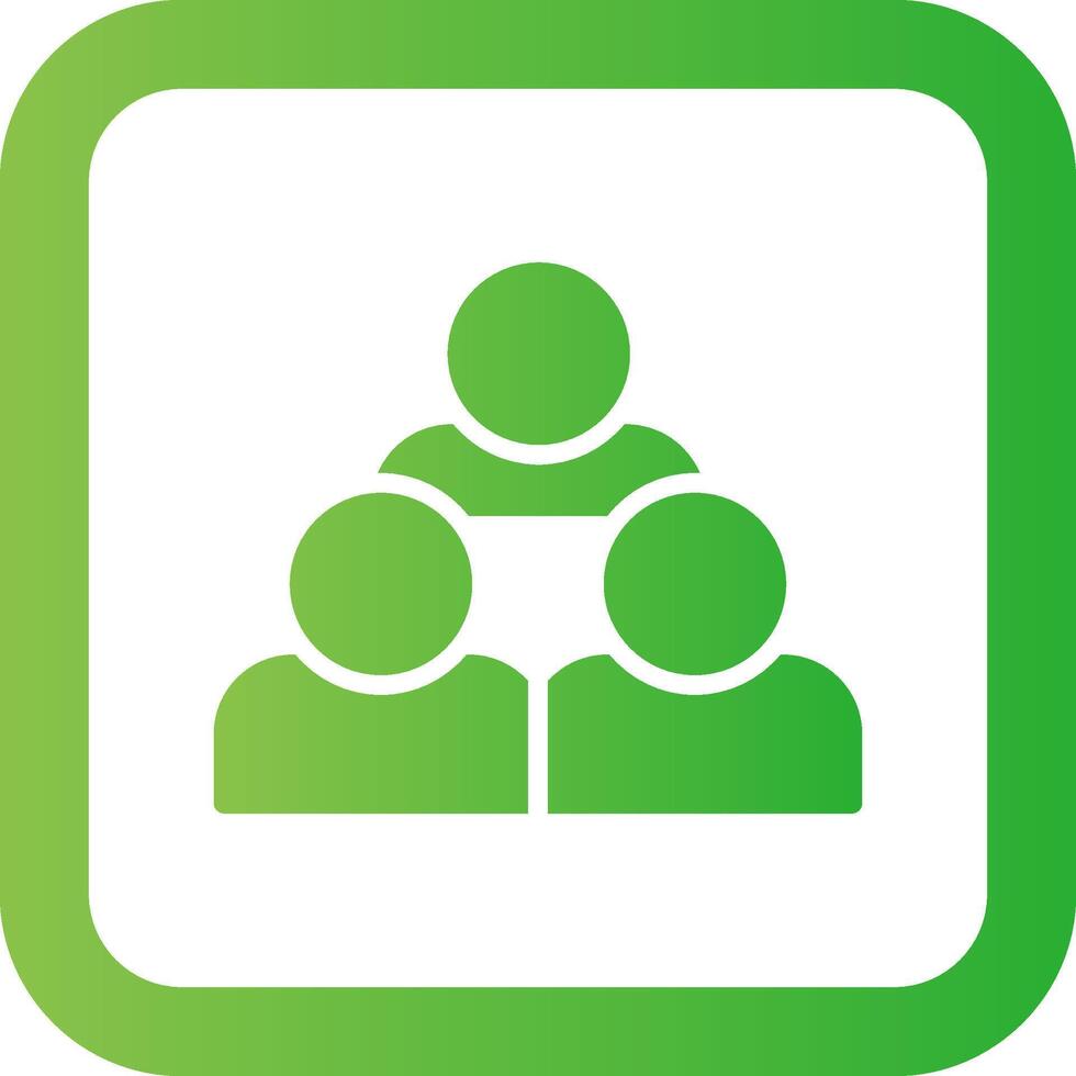 Audience Creative Icon Design vector
