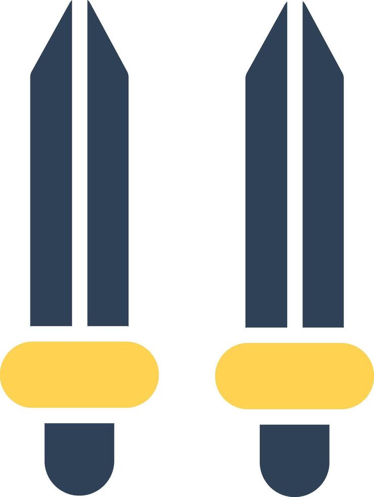 Swords Creative Icon Design vector