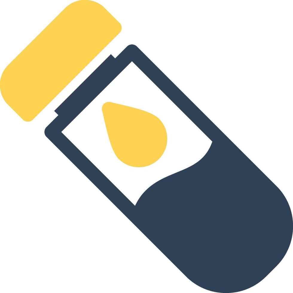 Test Tube Creative Icon Design vector