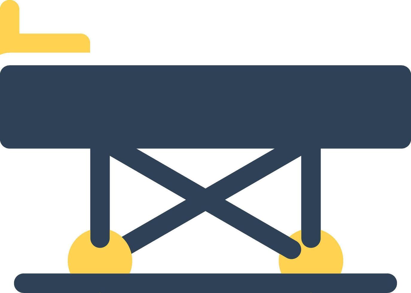 Stretcher Creative Icon Design vector