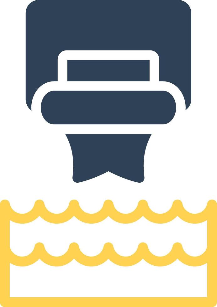 Water Basketball Creative Icon Design vector
