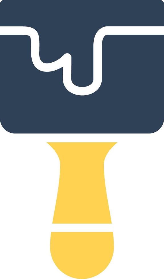 Paint Brush Creative Icon Design vector