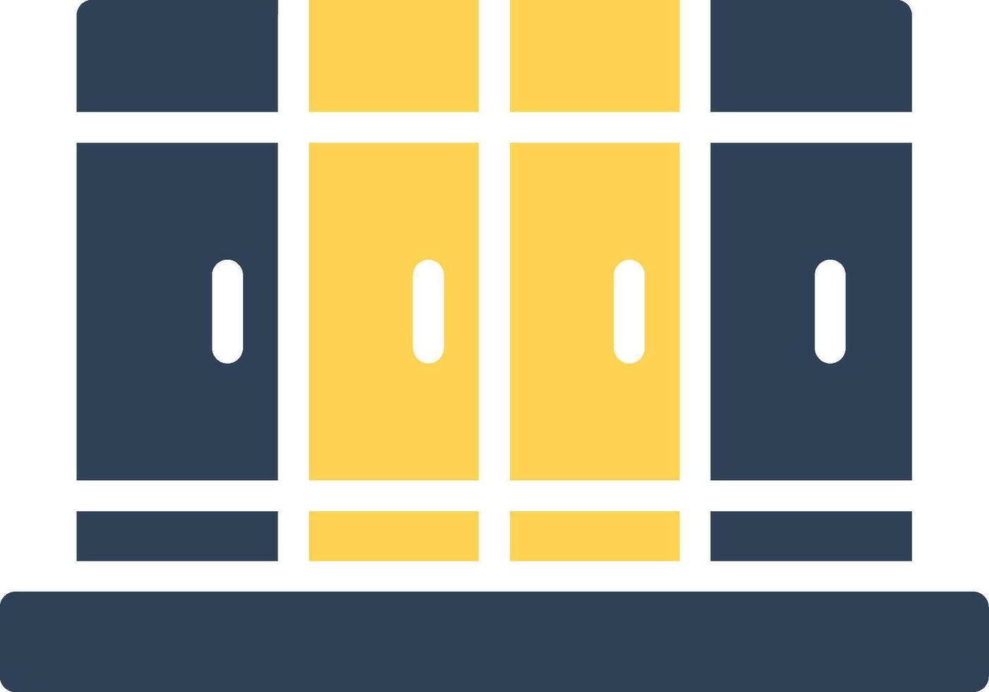 Locker Creative Icon Design vector