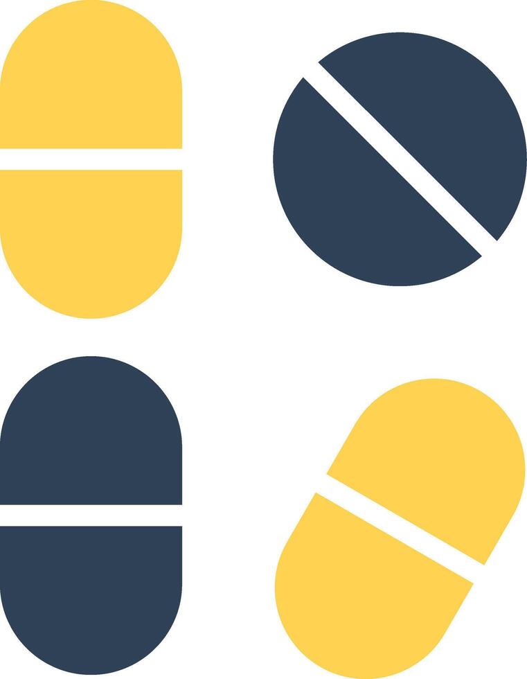 Pill Creative Icon Design vector