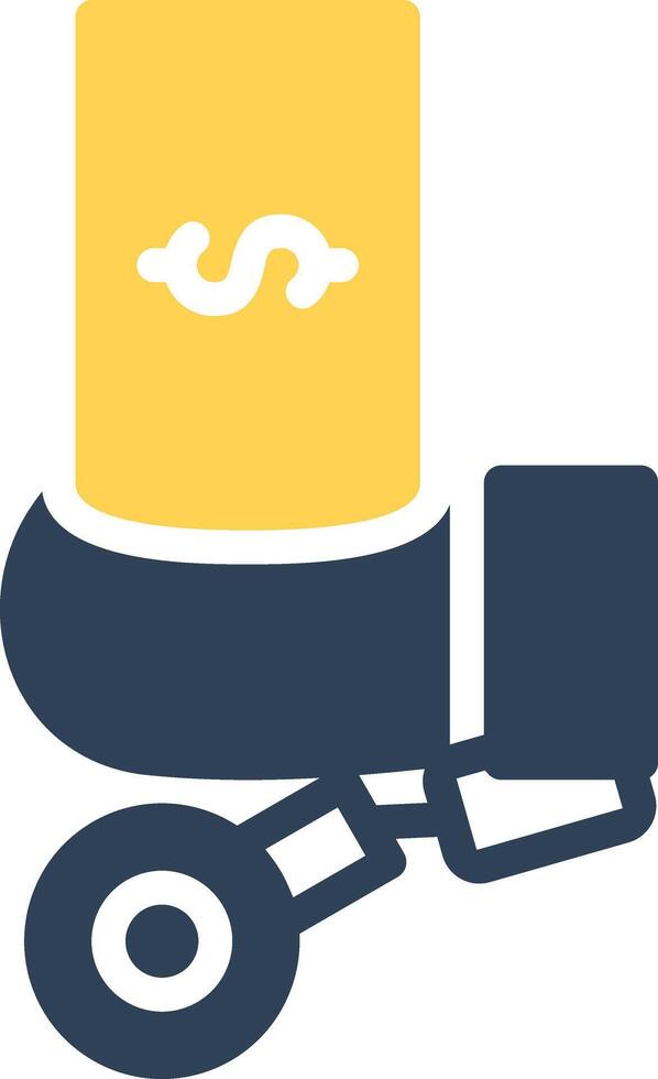 Corruption Creative Icon Design vector