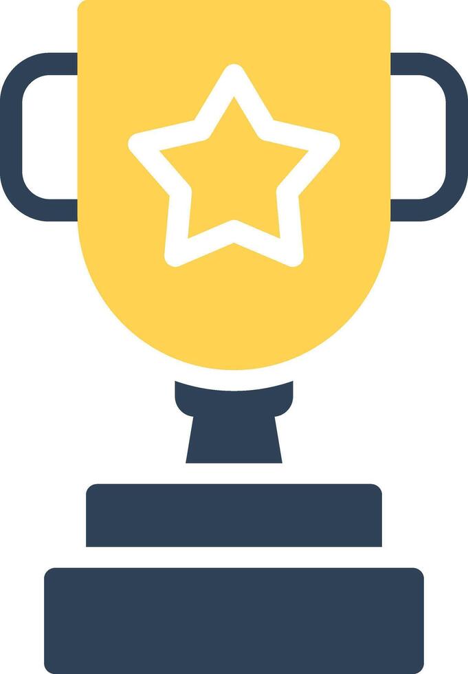 Trophy Creative Icon Design vector